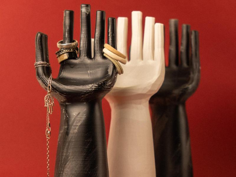 Hand-Shaped Jewelry Holder