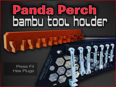 Panda Perch Bambu Tool Holder