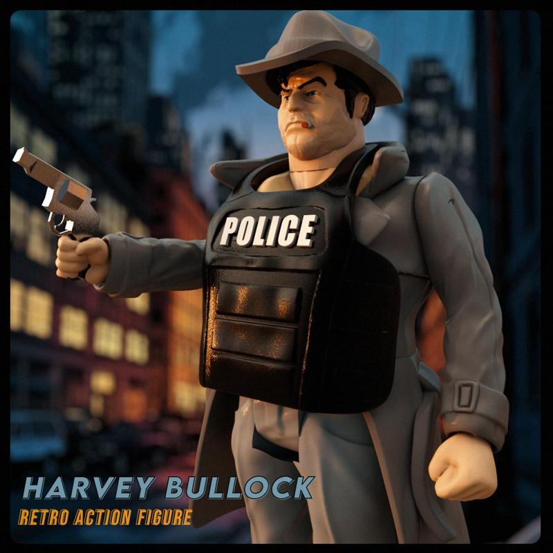 DETECTIVE HARVEY BULLOCK RETRO ACTION FIGURE