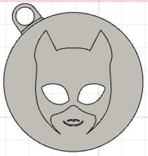 Catwoman key ring