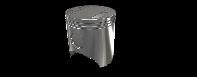 Piston Shift Knob REVISED  (w/WO) "Rat Rod Fever" text