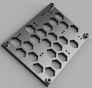 MKS SBase 1.3 to RAMPS mounting adapter