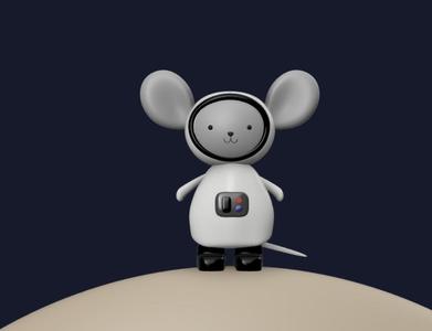 Astronaut Mouse Toy - Design Toy
