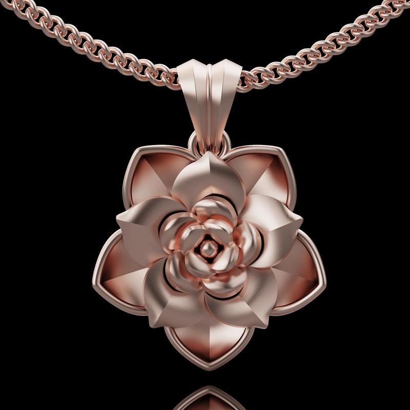 Flower pendant
