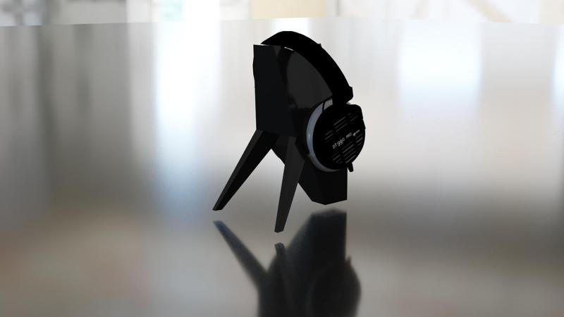 Futuristic Headset Stand