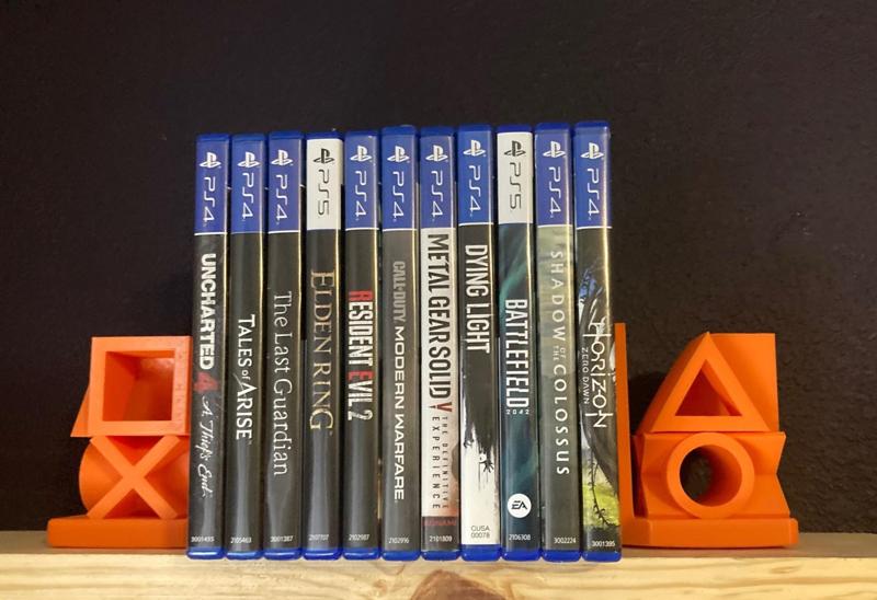 PlayStation bookend/ Holder