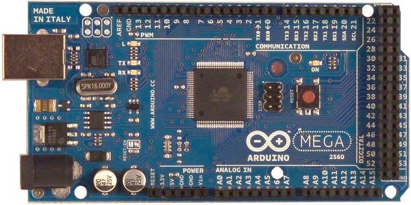 Mounting holes for Arduino Mega 2560