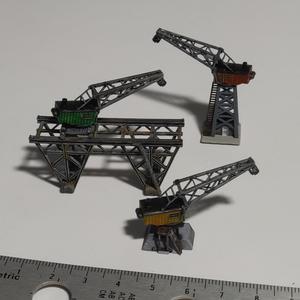 Cranes for 2-4mm wg and t-scale trains