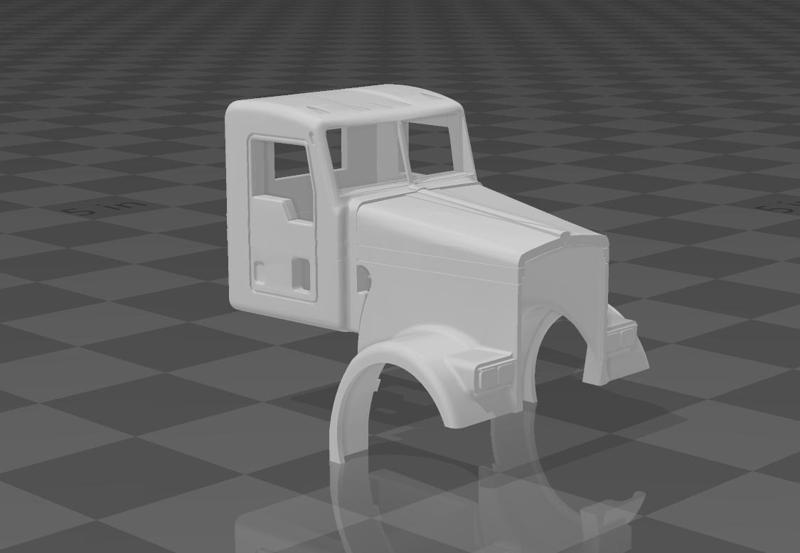 1/64 Kenworth day cab