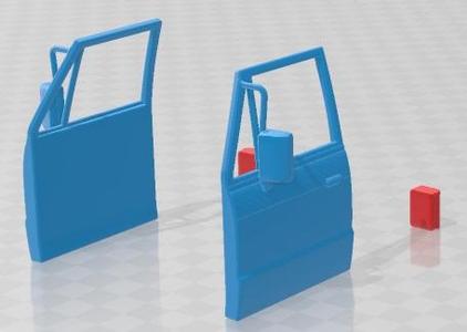 Mitsubishi Pajero Wagon 5 Door 1983 Doors Rear Lights Printable