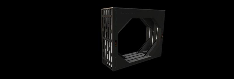 Death Star Blast Door Diorama 6inch Black Series 3.75 Figures