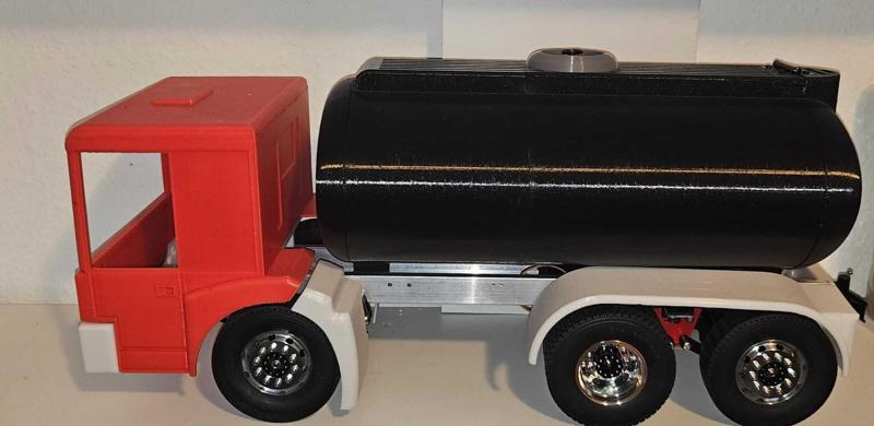 Tank Tanker Trailer Semi-trailer Tamiya Lesu Carson