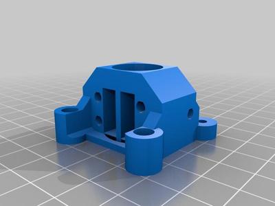 Prusa i3 Direct Drive Bowden Extruder for arcol.hu mini hyena