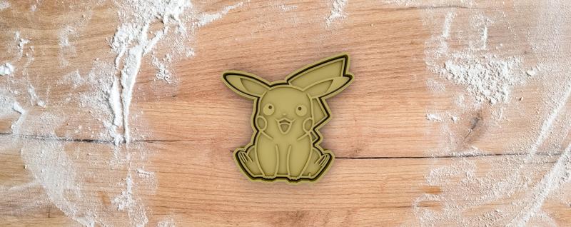 Pikachu cookie cutter from Pokemon