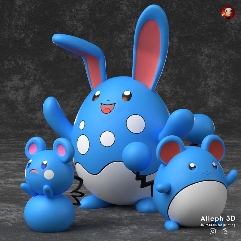 Pokemon azurill evolution pack