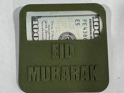 Eid Mubarak Money Holder/Gift Giver