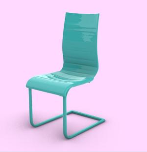 🪑 Atypical Modern Chair - Scale 1/6