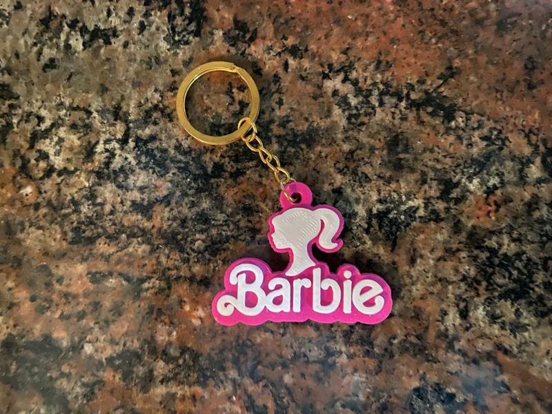 Barbie Keychain v2
