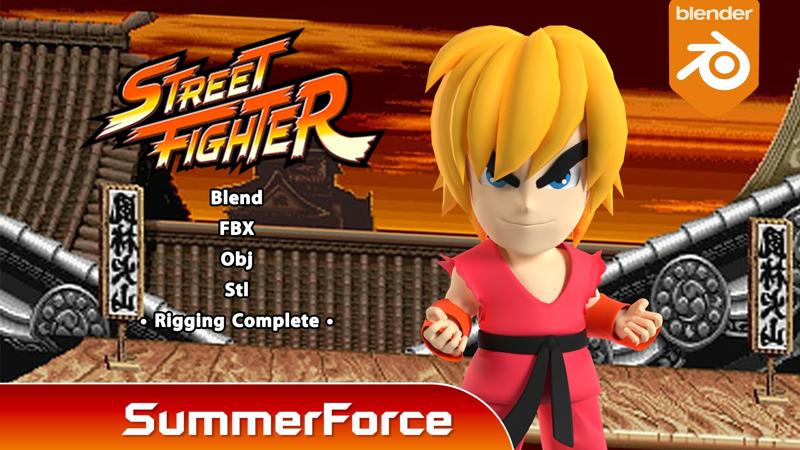 Ken SD - Street Fighter