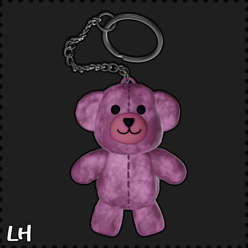 teddy bear keychain