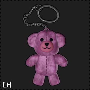 teddy bear keychain