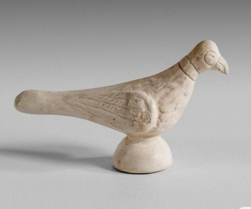 Pigeon; ancient Roman figurine