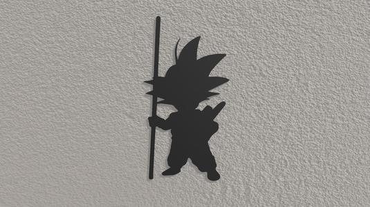 Goku Kid WallArt