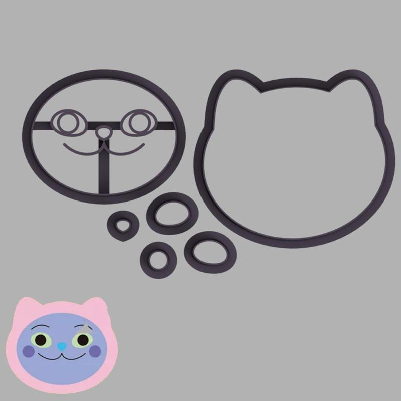 CORTADOR DE BISCOITO - PASTA AMERICANA - CASA MÁGICA DA GABBY