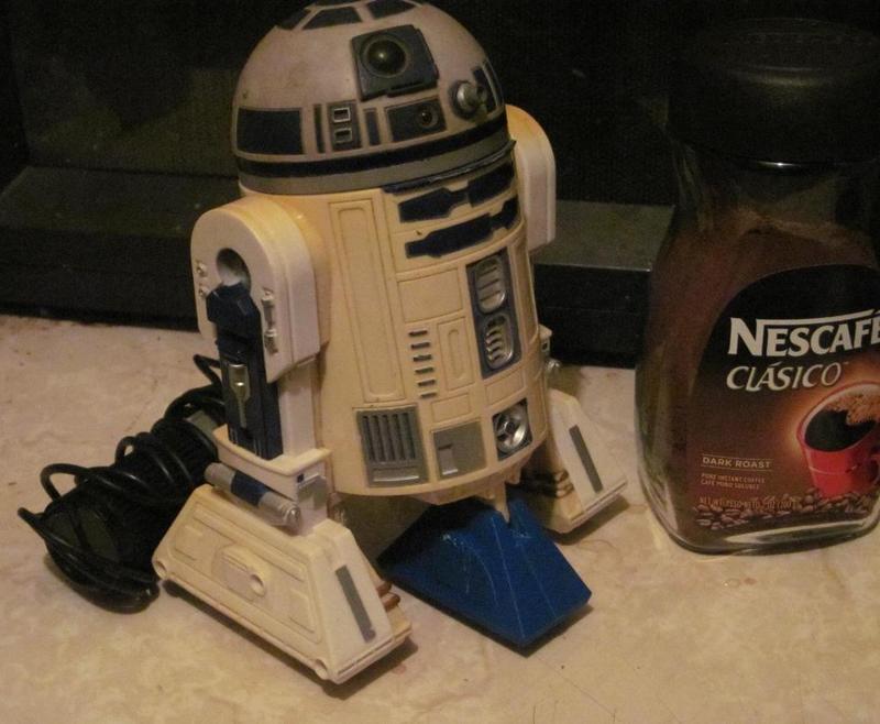 R2-D2 foot replaced!