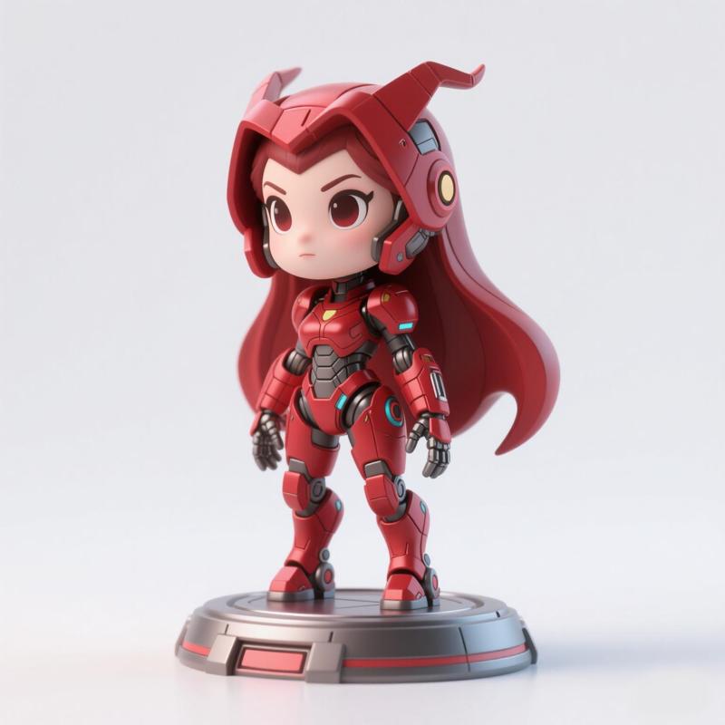 Robot Sculpture Mech Sculpture Scarlet Witch