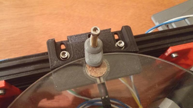 Kossel Delta Printer FSR Bed Holder