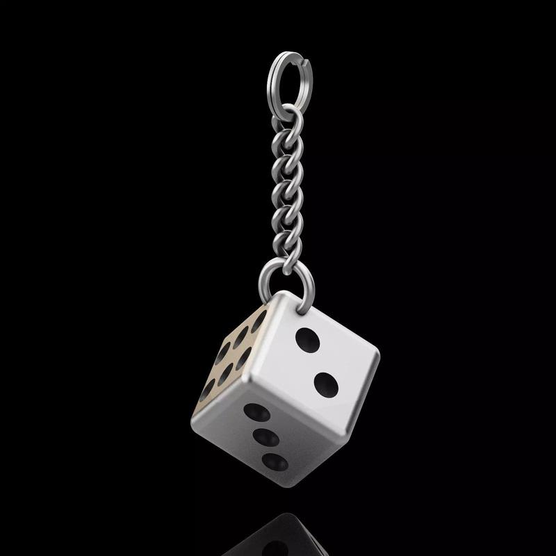 Dice key holder printable 3m jewelry model