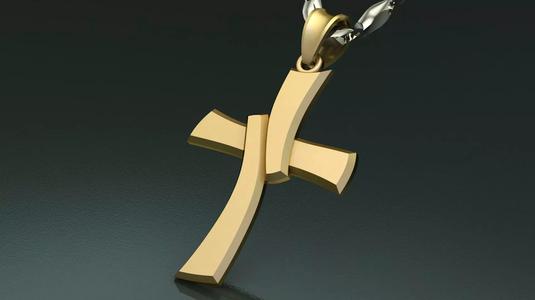 Cross Jesus D39