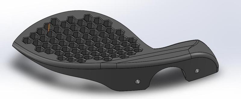 Violin Chin Rest Lightweight, Cooling 4/4 size