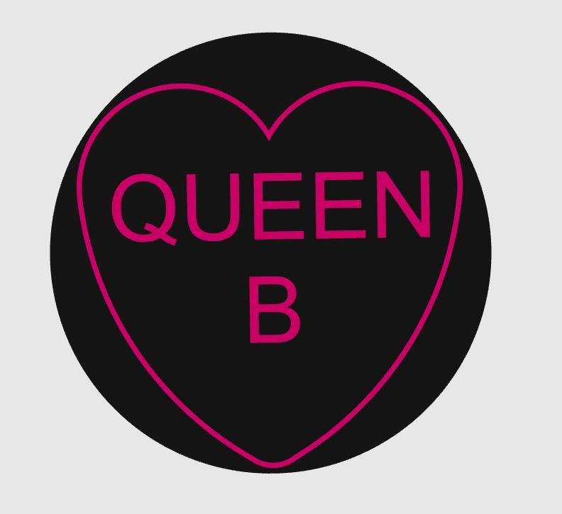 Love Heart Box "Queen B"