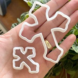 Cross Cookie Cutter, 5 sizes, Christian Cross, Baptism, Cross Shape, First communion, Communion, Christian symbol, Cross, Communio