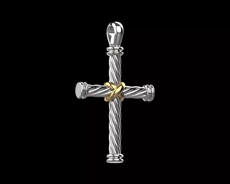 Cross Pendant Five sizes N162