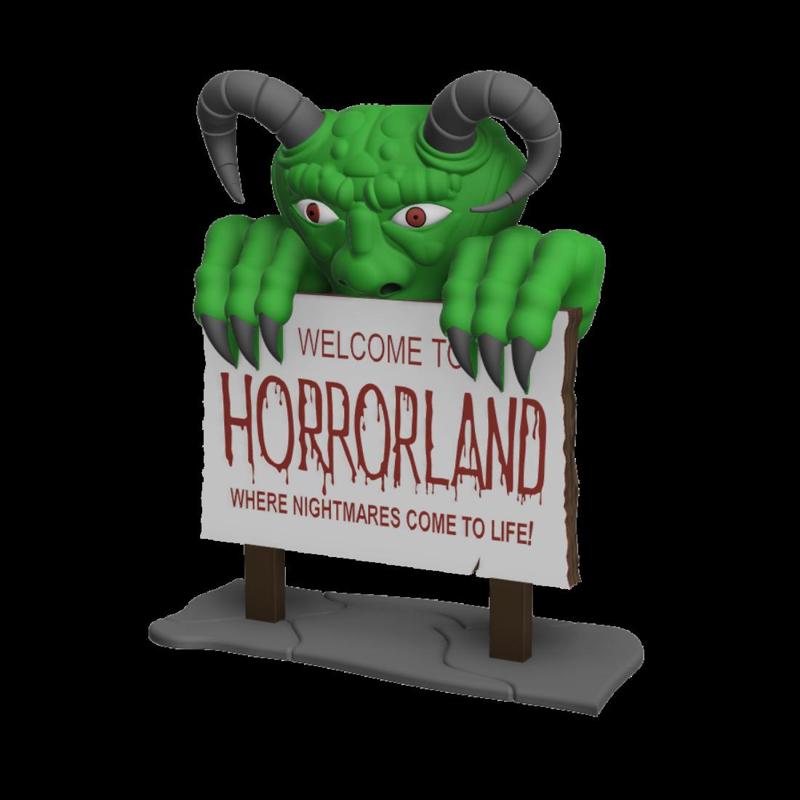 3D MULTICOLOR LOGO/SIGN - Welcome To Horrorland (Goosebumps) - Multipart/AMS