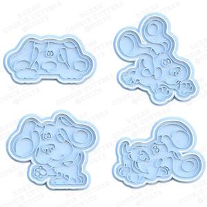 Blue's Clues cookie cutter set of 4