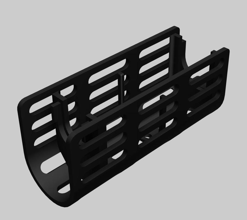 AK "Skeletonised" M-lok Handguard for Beta Spetsnaz, AKS74U, AKMSU, etc.