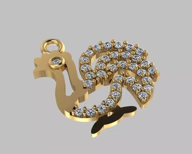 Cock jewelry logo