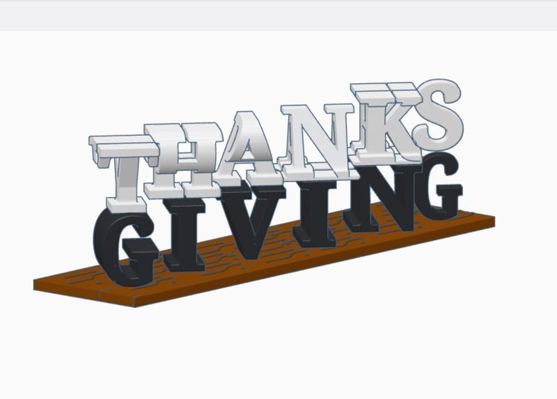 🍗HAPPY THANKSGIVING🍽️- GIFT🎁, PRESENT🦃 - Thanksgiving - flip text (textflip) little or big