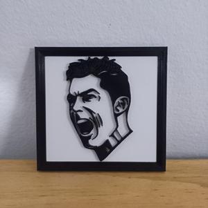 Picture Cristiano Ronaldo CR7 siuuu wall