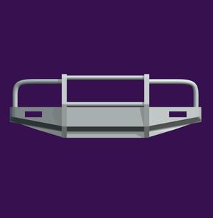 RC CAR BULL BAR BUMPER 071 3D PRINT STL