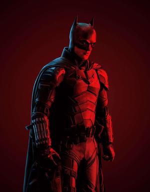 Robert Pattinson The Batman Filament Painting