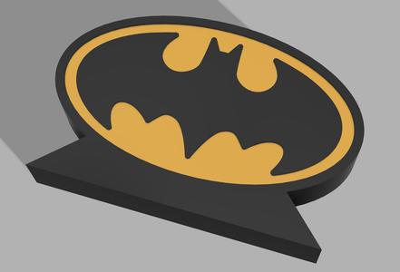 batman logo lamp