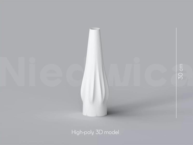 NIEDWICA VASE A-8 3D PRINTING VASE 3D MODEL 3D print model