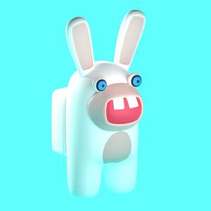 Rabbids Among Us Figure