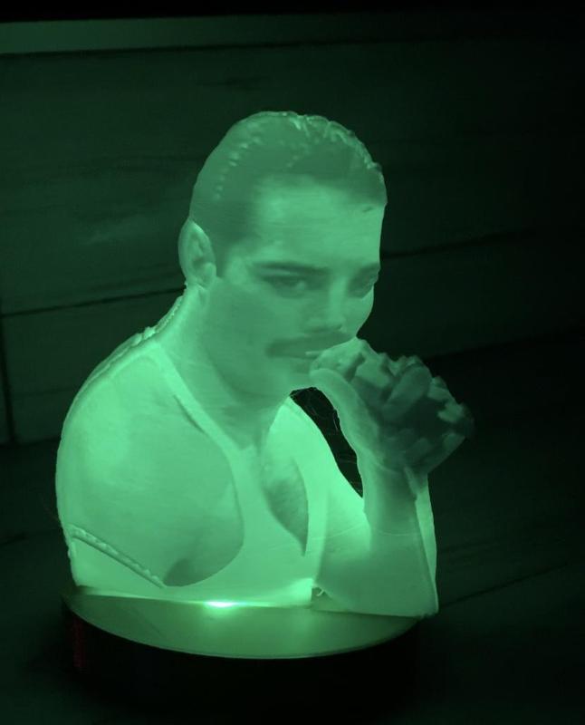 litho ballon Freddy mercury