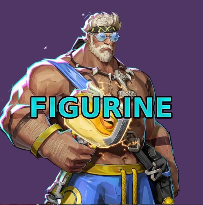 CHris Hemsworth Thor Odinson Worthy Waves Costume Marvel Rivals Clothed Custom Figurine Holiday GIft